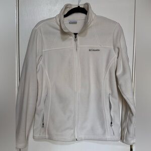 Columbia Women's Off-White Fleece Jacket